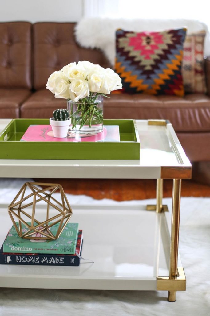 styling a coffee table