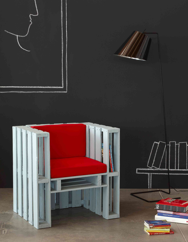 wooden-pallets-furniture-design-with-red-colour