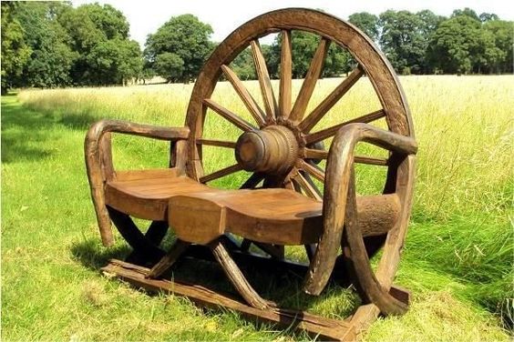 garden wagon wheel 