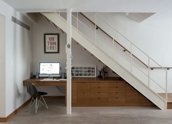 under stairs home offices