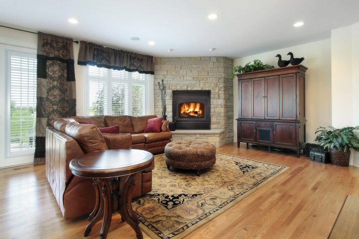 corner-fireplace-for-cozy-living-room