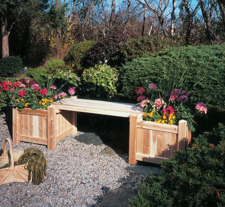 wonderful planter benches you will love to have in your yard