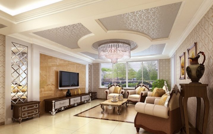 Interior Ceiling Design For Living Room Classic Ceiling 