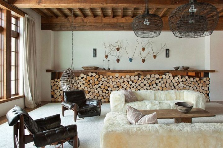 firewood-storage-ideas-wall-decor-with-tree-branch-designs-long-firewood-storage-under-deck-ideas-rustic-pendant-ligh-decorating-dark-lounge-chair-decor-ideas-living-room