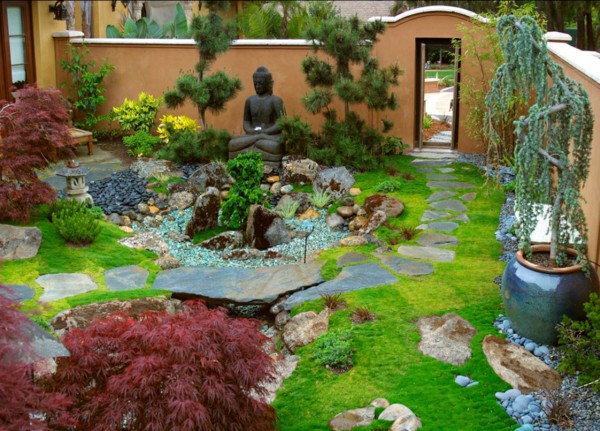 zen-garden-create-patio-buddha-sculpture-stone