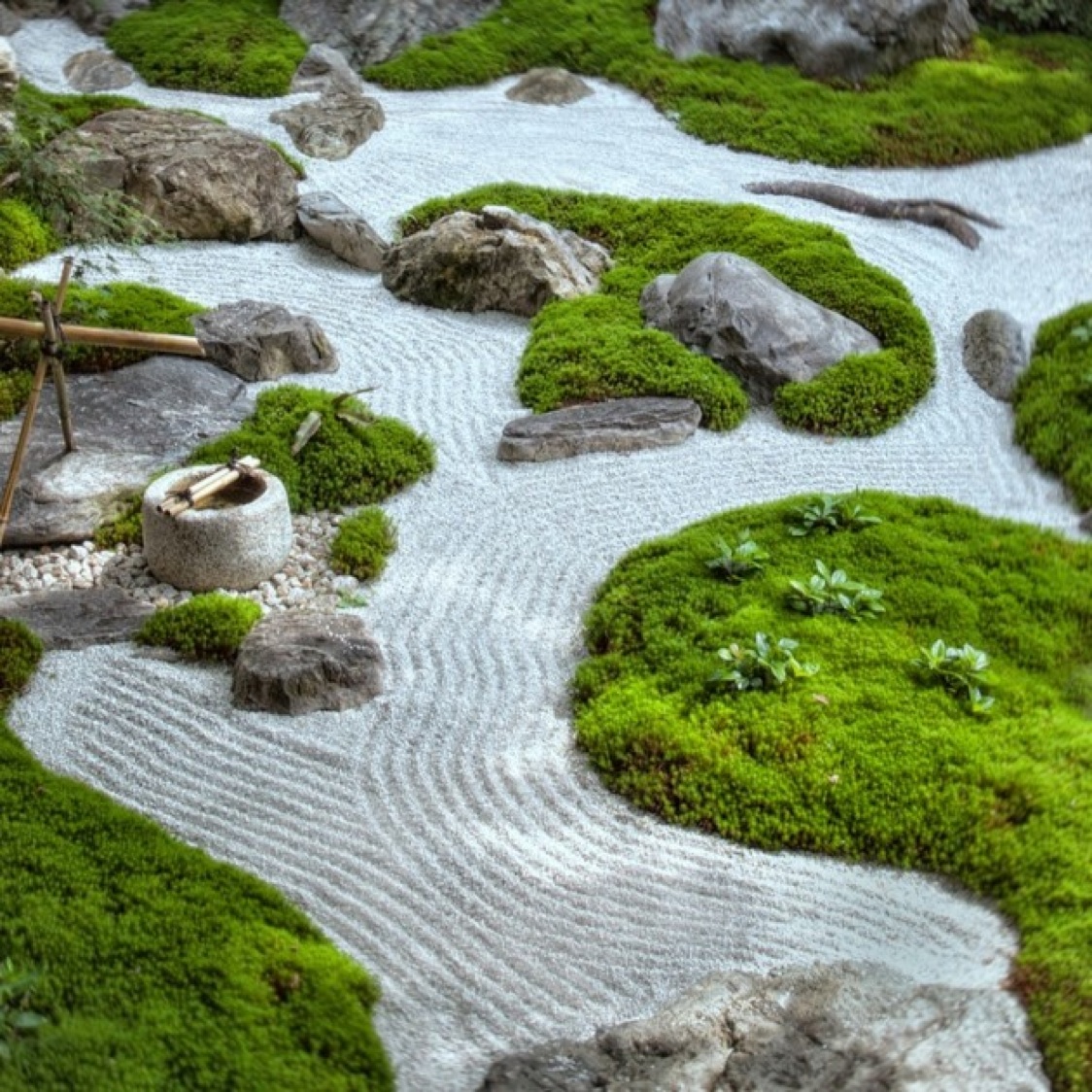 Каменные сады Японии