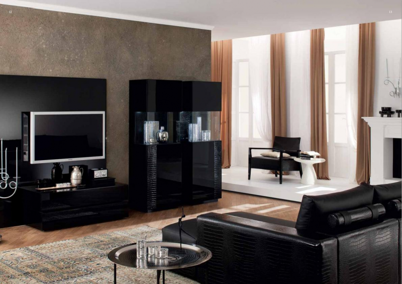 12 Black Living Rooms That Are Actually Gorgeous - Top Dreamer
