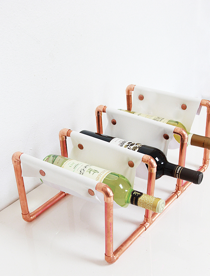 DIY wine racks