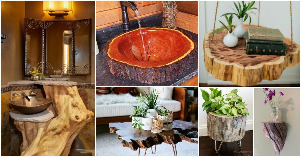 Amazing Furniture Pieces You Can Make Out Of Tree Stumps - Top Dreamer