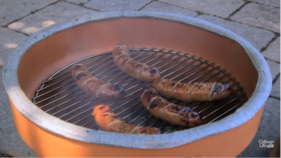 How to Make DIY Flower Pot GRILL and SMOKER Top Dreamer