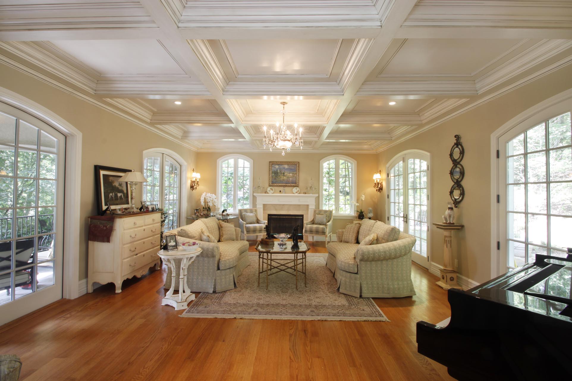 3 Ways To Light A Coffered Ceiling